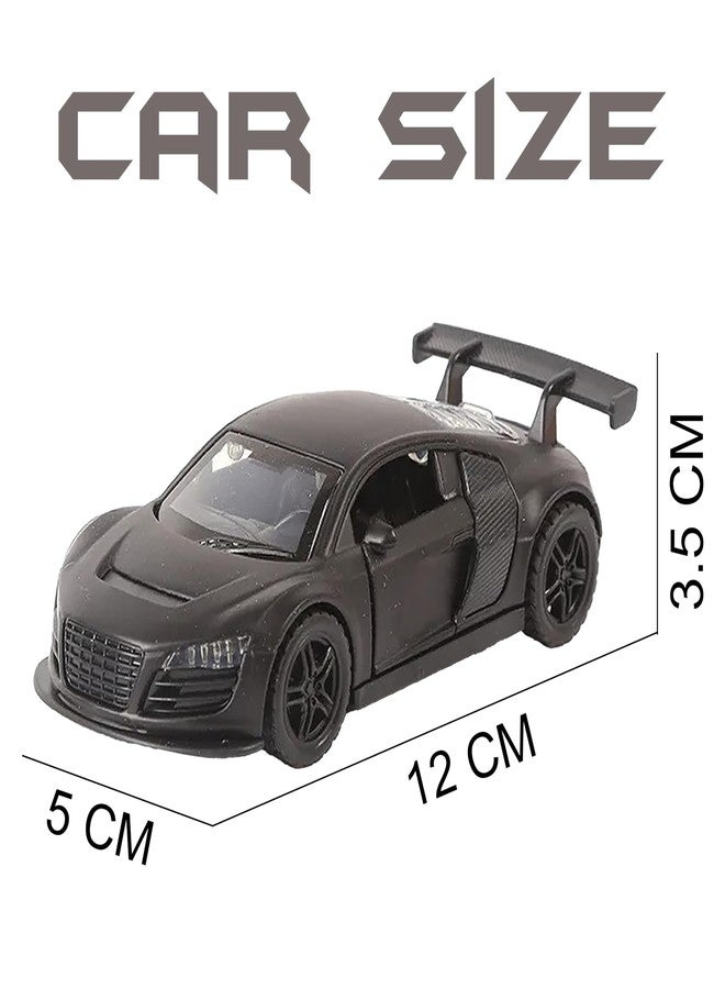 VGRASSP Alloy Metal Body Pull Back Action Mini Die Cast Car Toy for Kids - Rubber Tyres, Realistic Design Openable Doors and Boot Off-Road Scale Model Vehicle - Color As Per Stock (Style 4) - Image 3